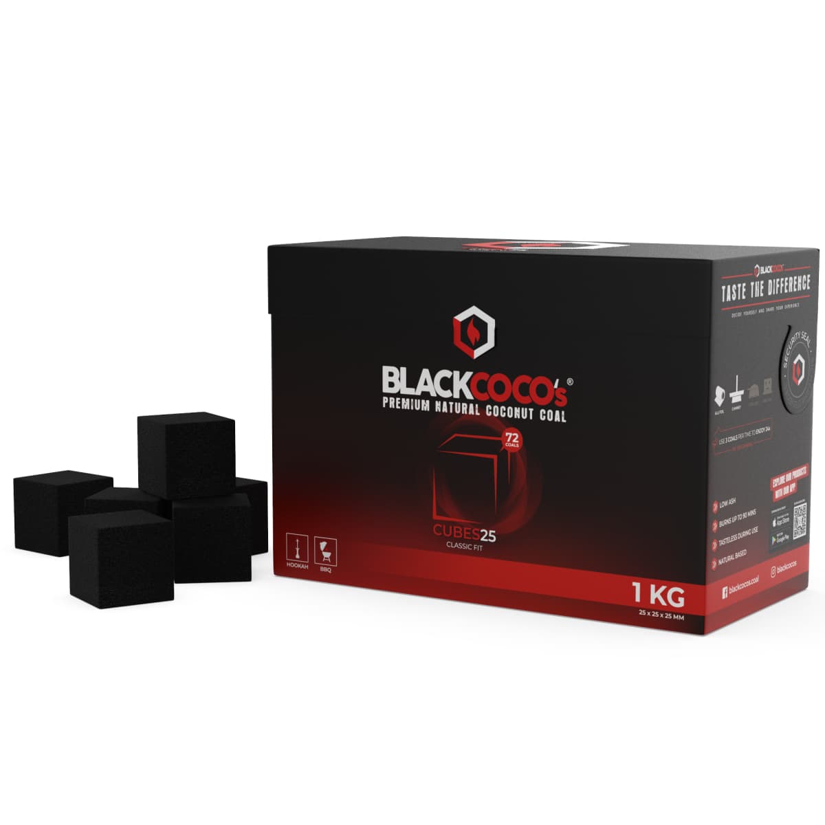 BLACKCOCO's | CUBES25 | BOX | 1 KG