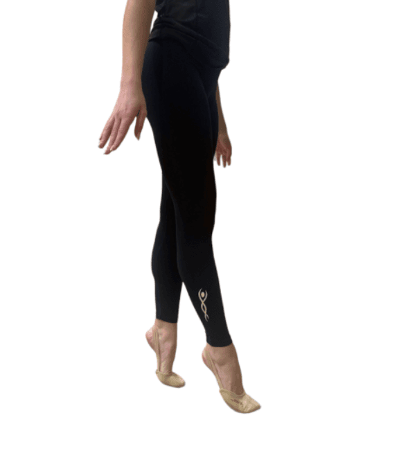 Venturelli Leggings mit Logo schwarz
