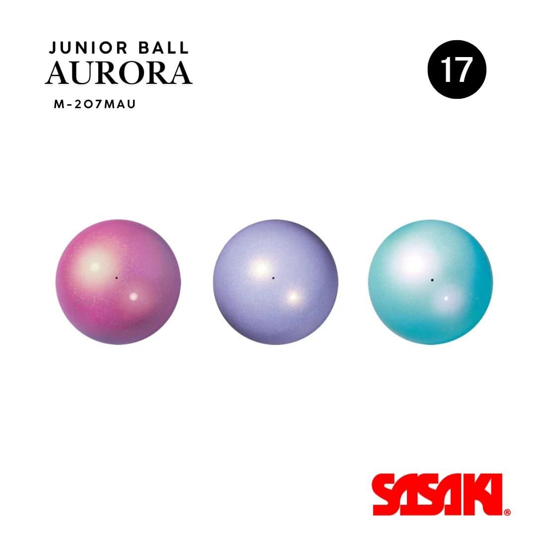 Sasaki Ball, MIDDLE AURORA - Junior, 17 cm