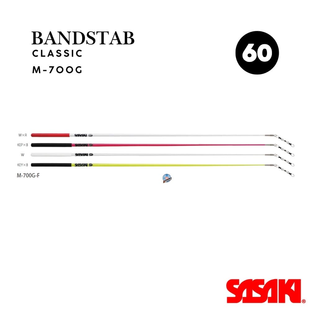 Sasaki Bandstab , einfarbig - 60 cm