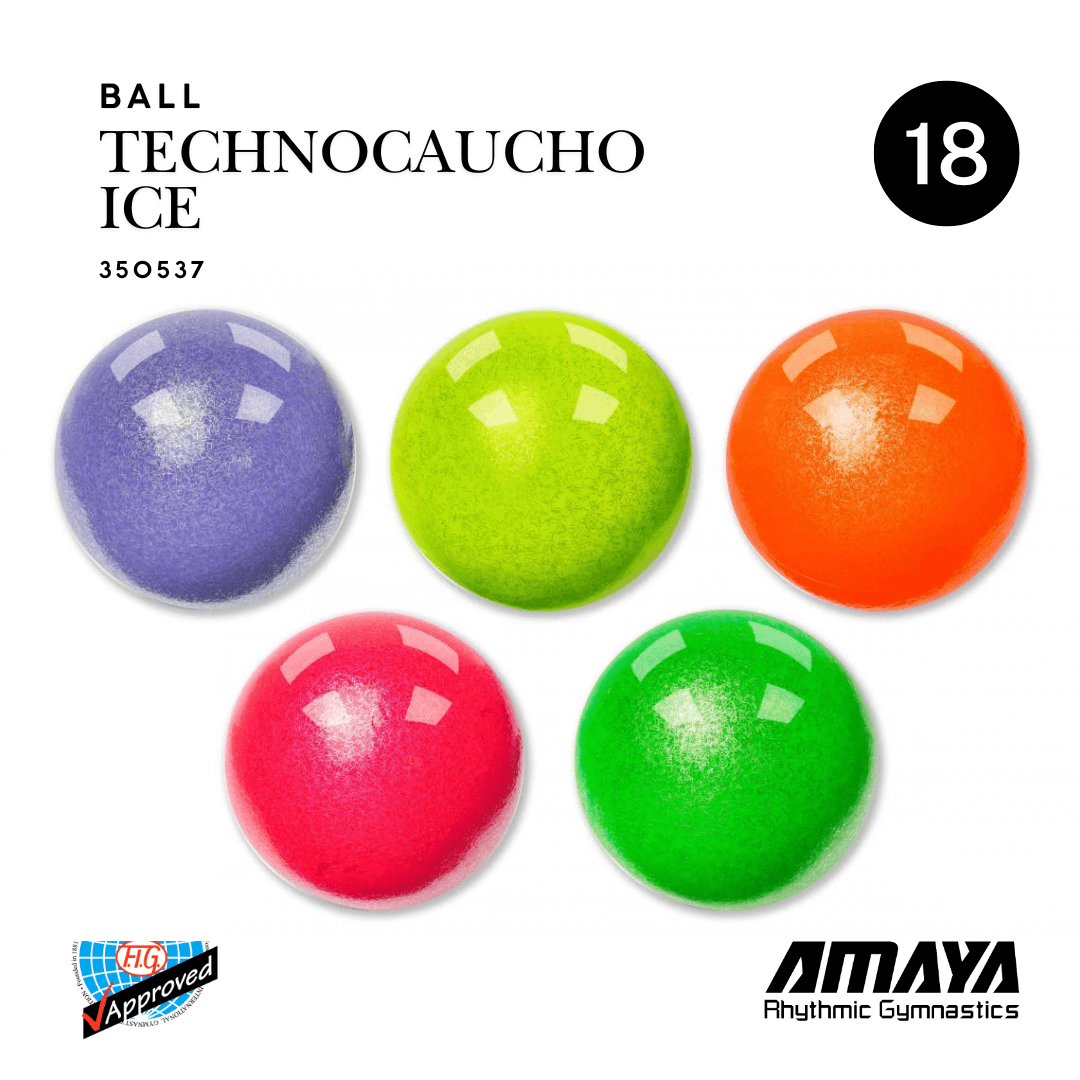 Amaya Ball Technocaucho ICE, 18 cm