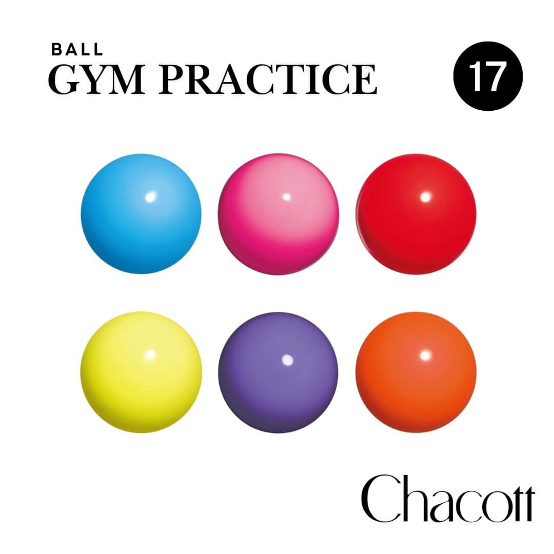 Chacott Ball GYM, einfarbig, 17 cm