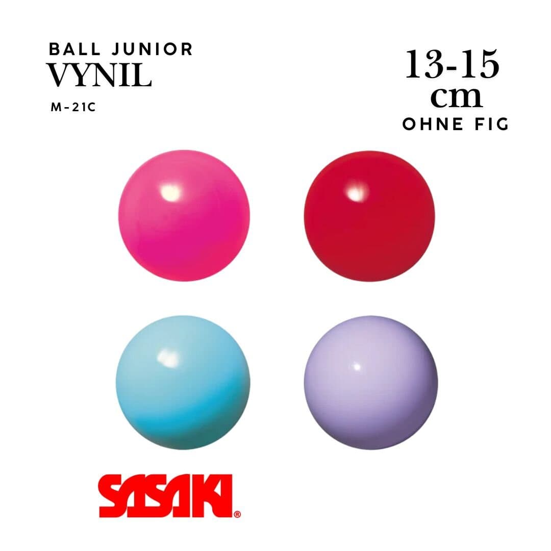Sasaki Ball Junior VINYL, KIDS - 13 cm