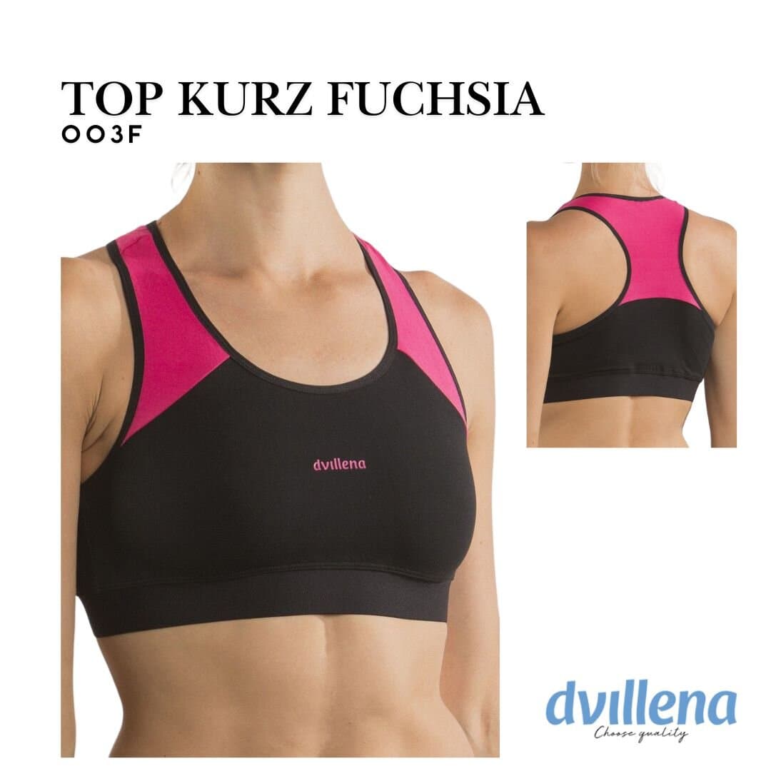 DVillena Top Fuchsia