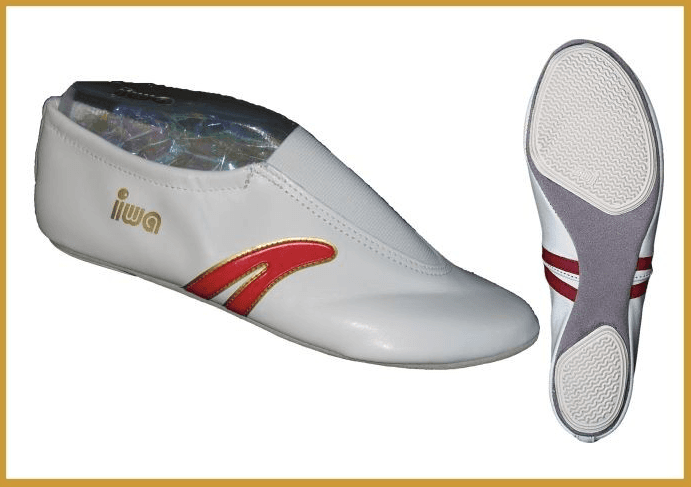 IWA Kunstturnschuh Mod. 401 weiss-rot