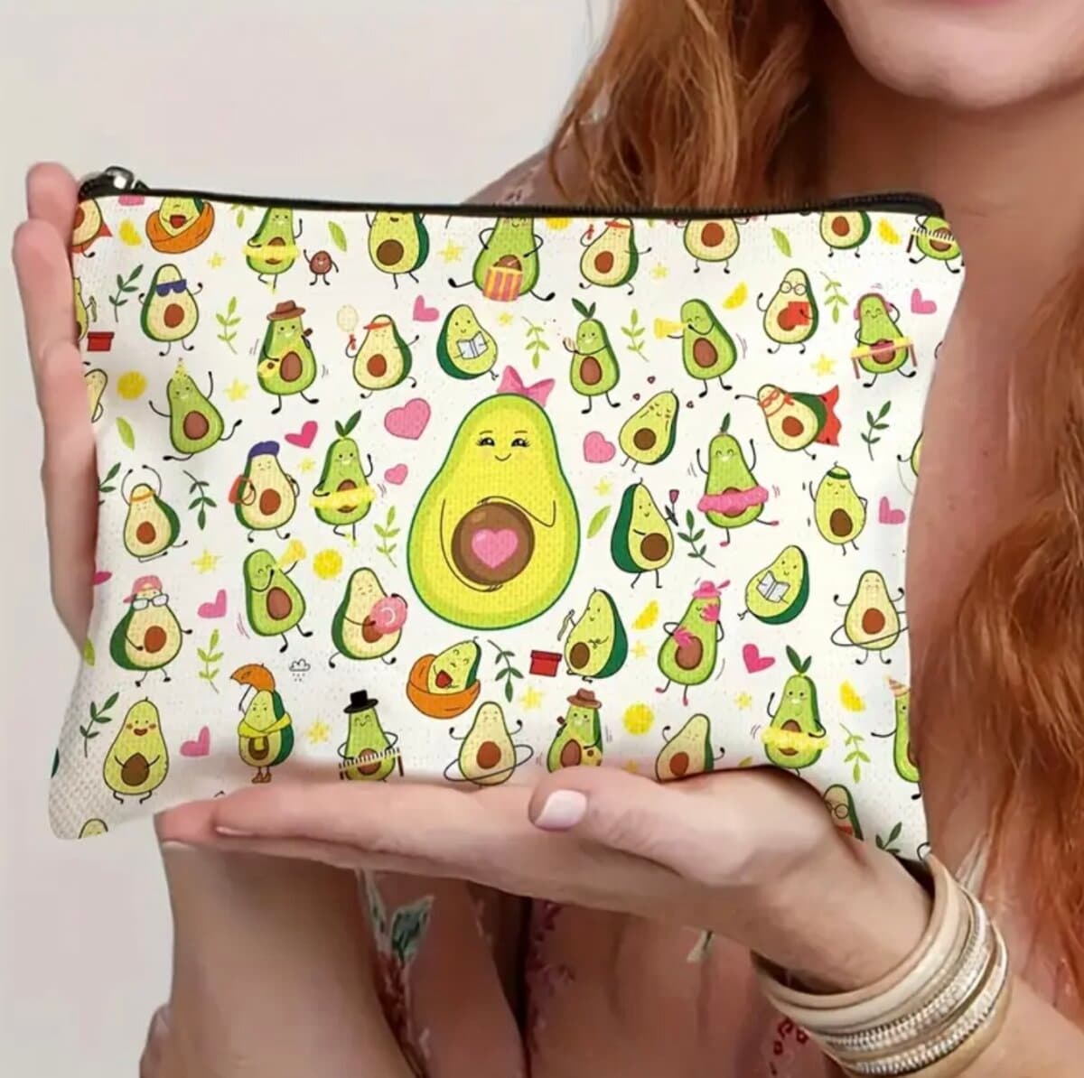 Reisetasche Kosmetiktasche Avocado