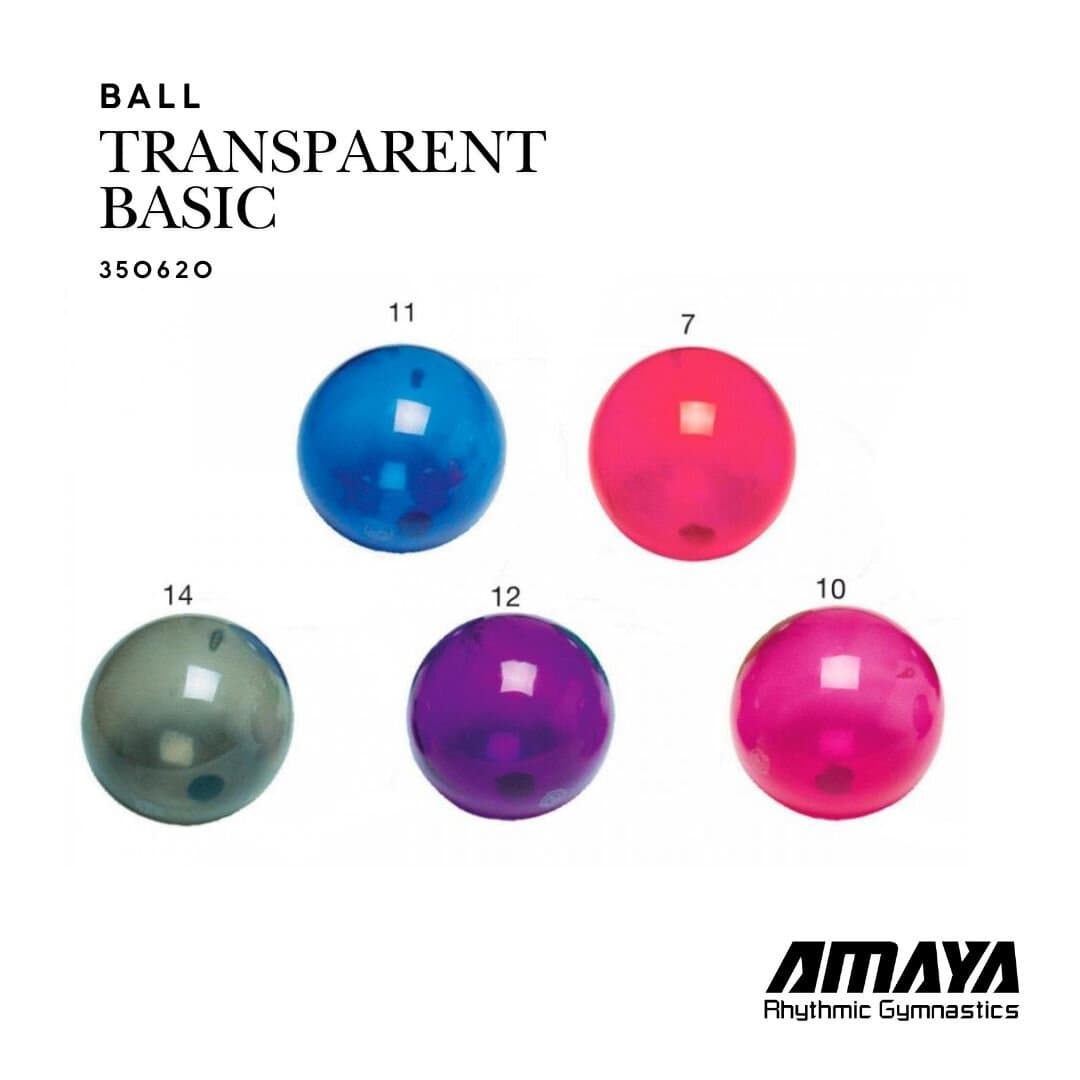 Amaya Ball TRANSPARENT, 18 cm