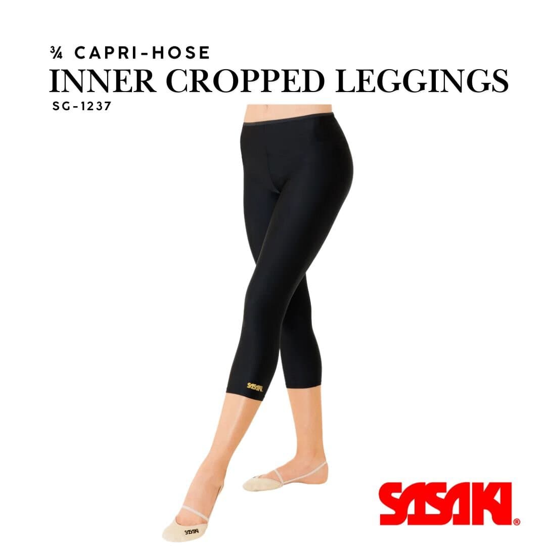 Sasaki 3/4 Capri Leggings - Inner Cropped Leggings