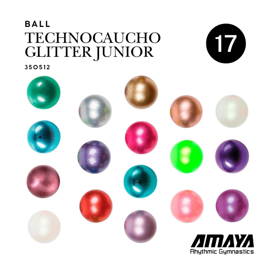 Amaya Ball Glitter Junior, 16-17 cm