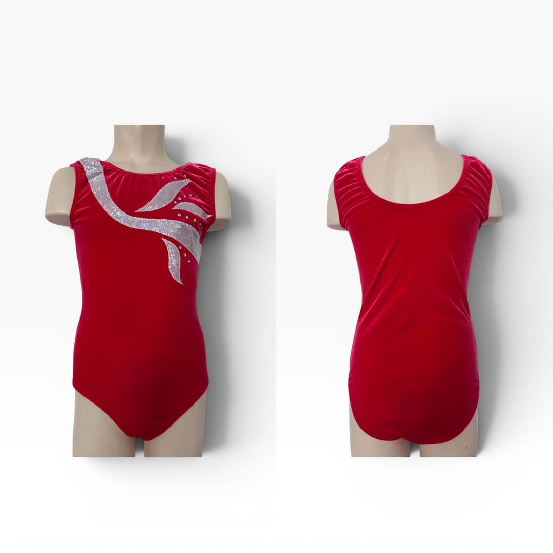 LEVMAR Turnanzug SAMT Red-Silver Line