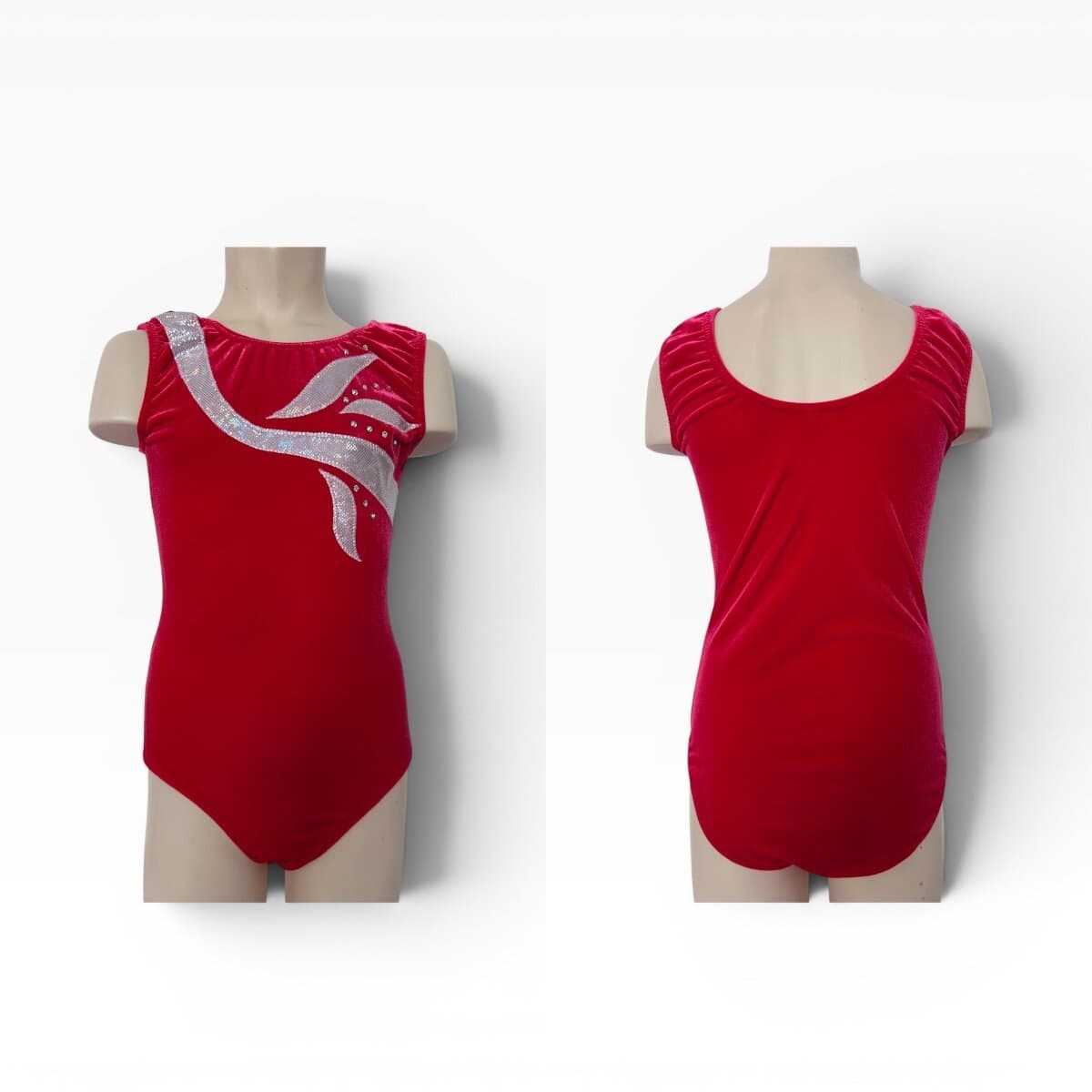 LEVMAR Turnanzug SAMT Red-Silver Line