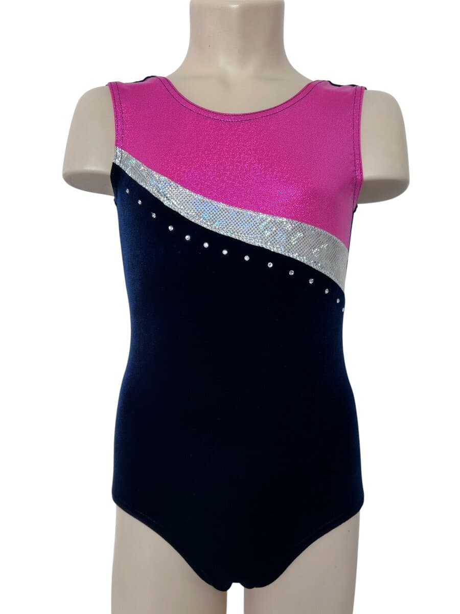 LEVMAR Turnanzug SAMT BLUE-PINK