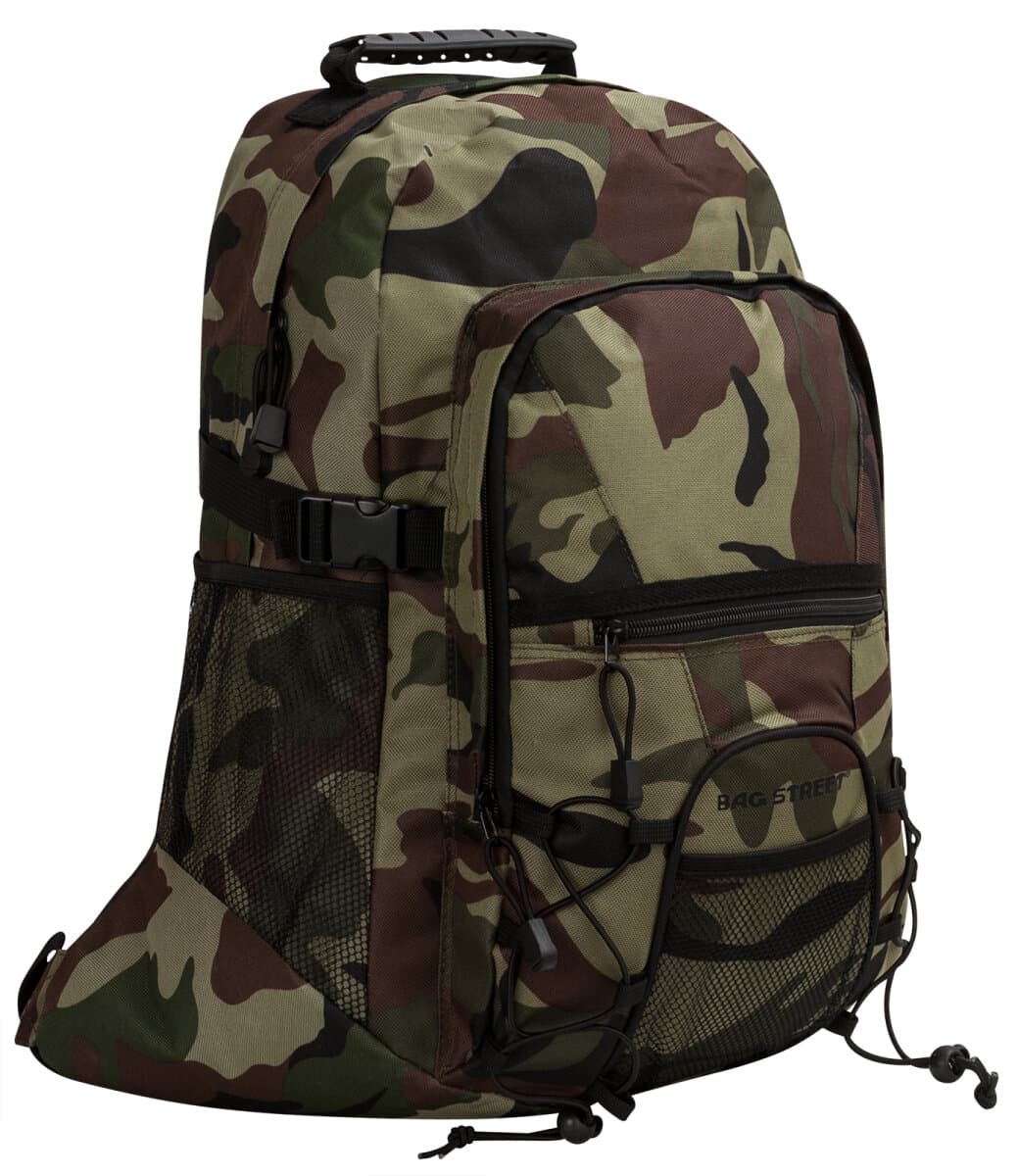 Bag Street Rucksack Sport Reisen Arbeit Freizeit Schulrucksack T0002 Army