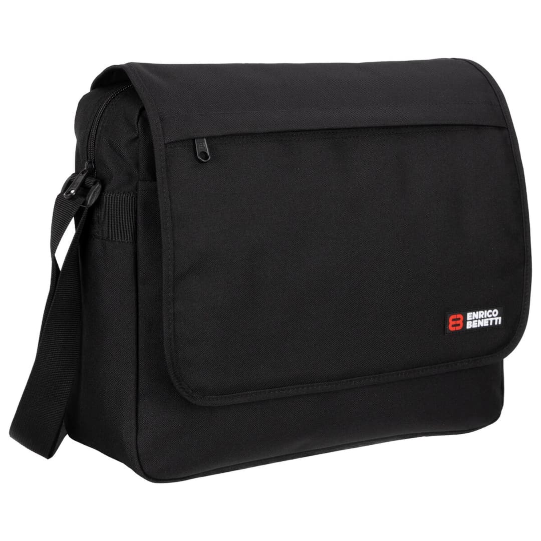 Arbeitstasche Umhängetasche Messenger BagBase Herrentasche Schwarz