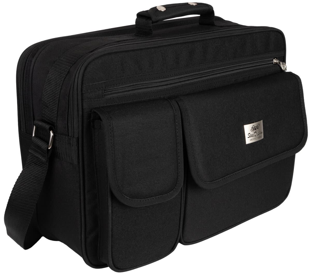 Star Dragon Arbeitstasche Umhängetasche Flugbegleiter Herrentasche Schwarz XXL