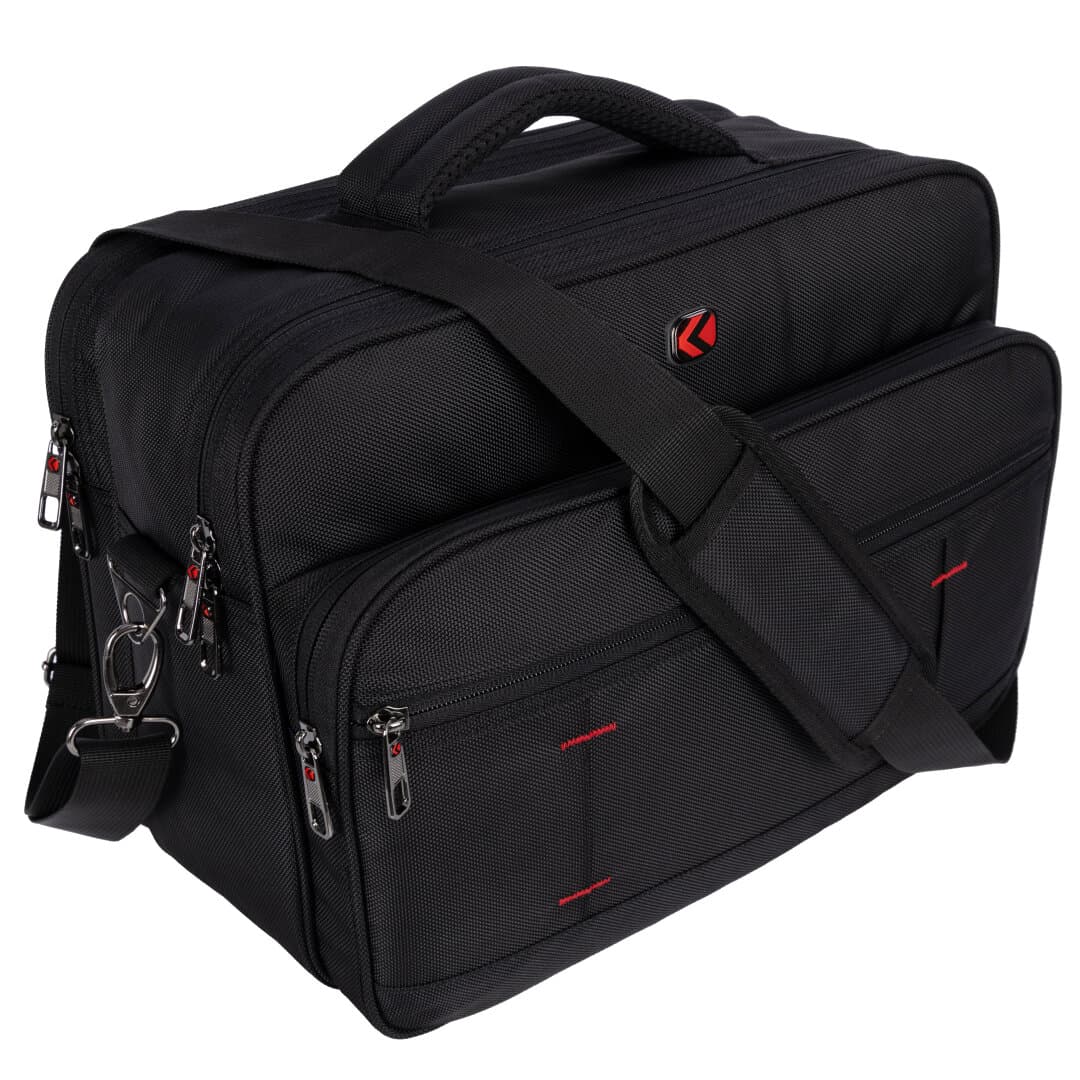 EAAKIE Arbeitstasche Umhängetasche Messenger Flugbegleiter Herrentasche XXL
