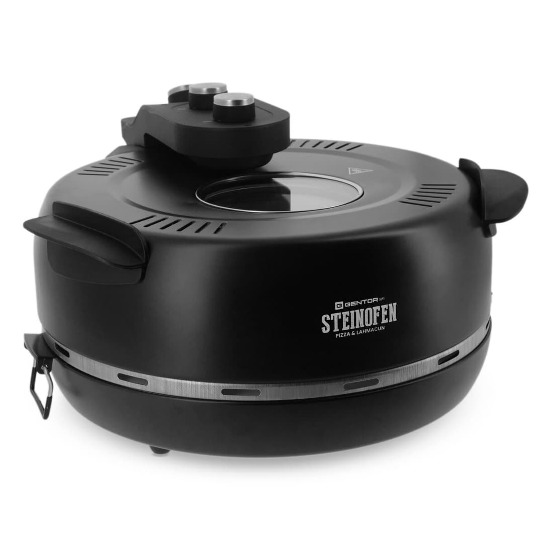 GENTOR Pizzamaker 1600W 220-240V Pizzaofen Elektrischer Pizzaofen Backofen Pizzamacher