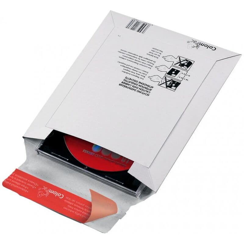 Jewelcase CD - Versandbrief ohne Fenster CP 011.08 Innemaße:160x175x-30 mm Außenmaße: 165x185x-30mm Karton-Deal