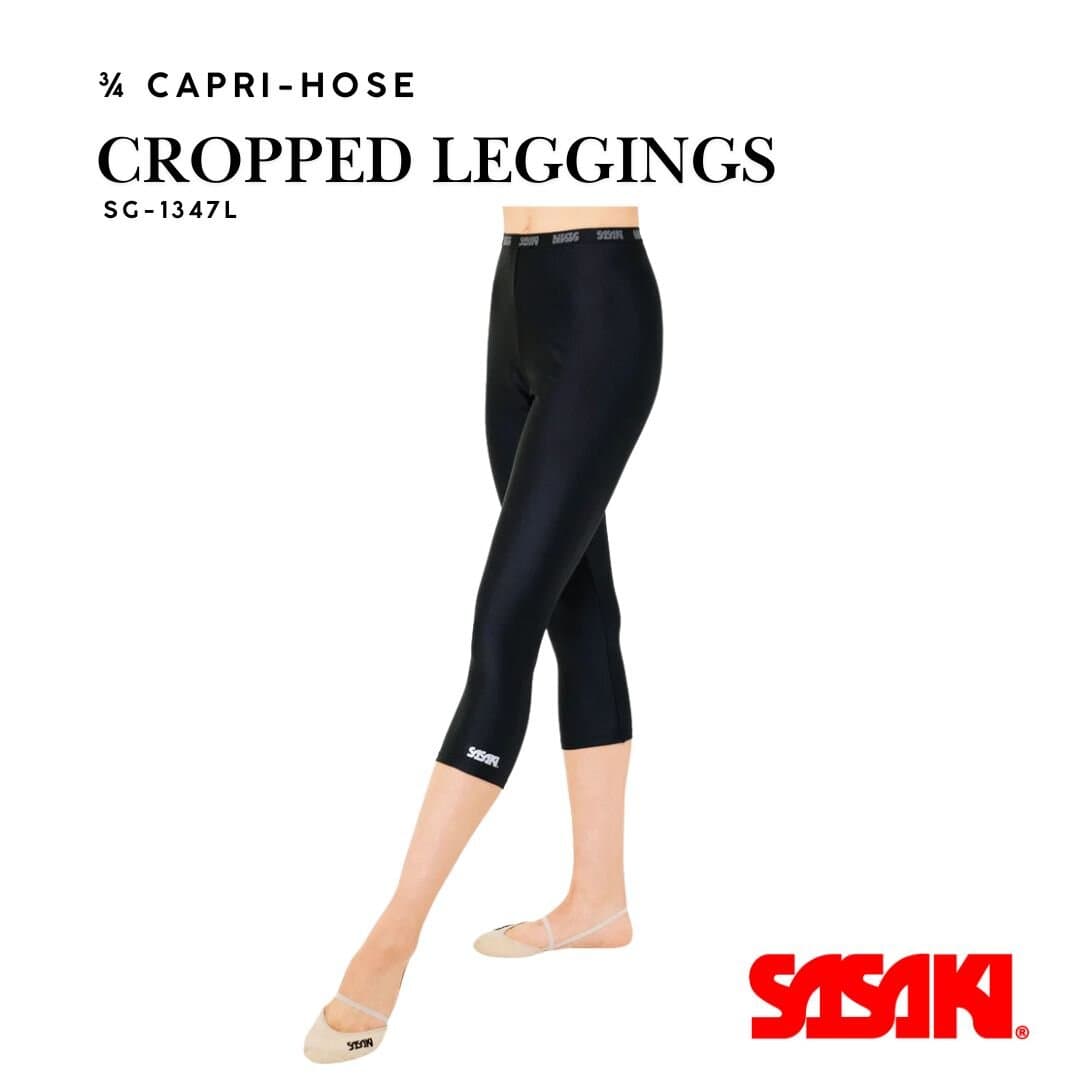 Sasaki 3/4 Capri Leggings - Cropped Leggings