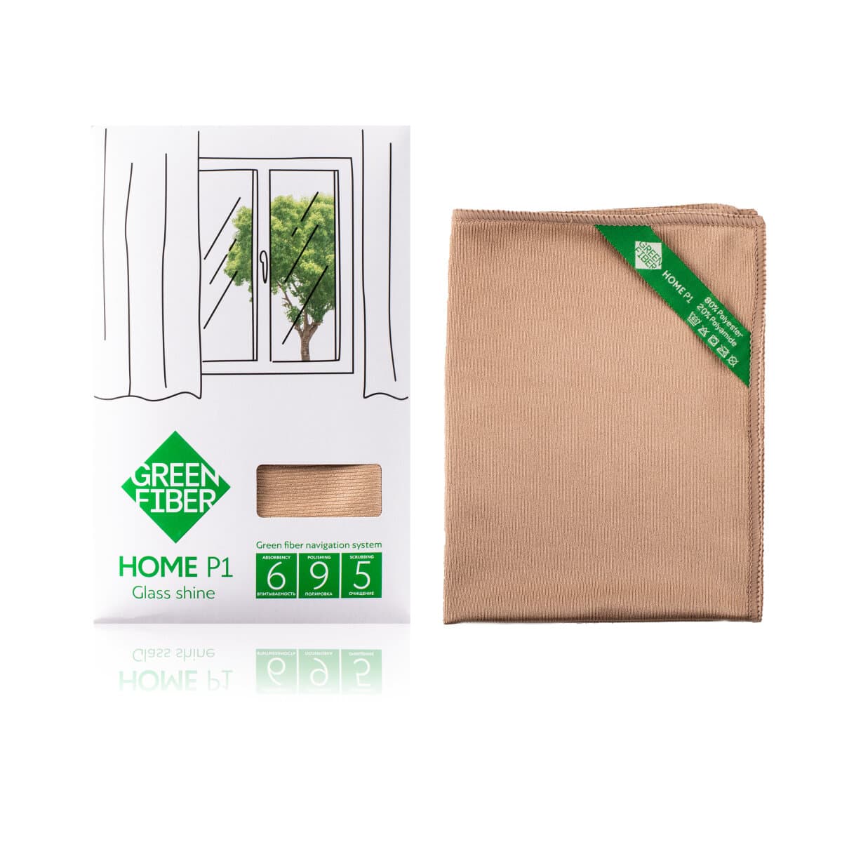 GreenWay Fiber fürs Glas Green Fiber HOME P1