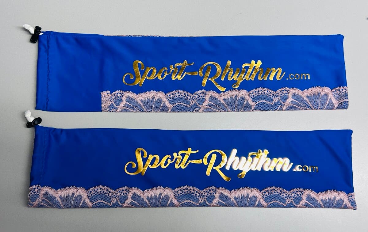 Keulenhülle Sport-Rhythm.com BLAU FLOWER