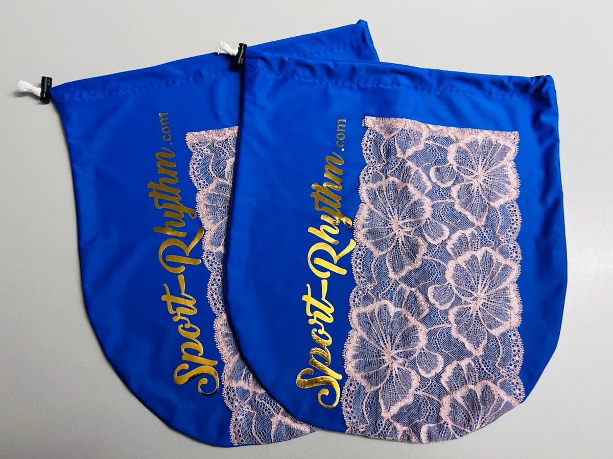 Ballhülle Sport-Rhythm.com BLAU FLOWER