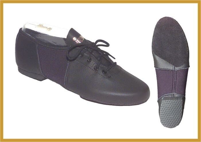 IWA Jazztanzschuhe Mod. 605 mit elastischen Einsätzen