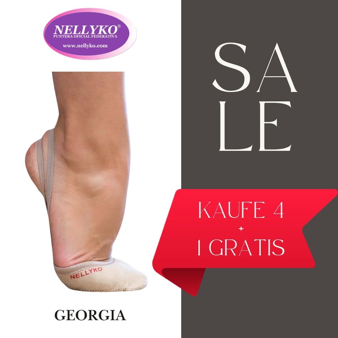 Vorteilspack 4+1 Gratis Nellyko Schläppchen Georgia