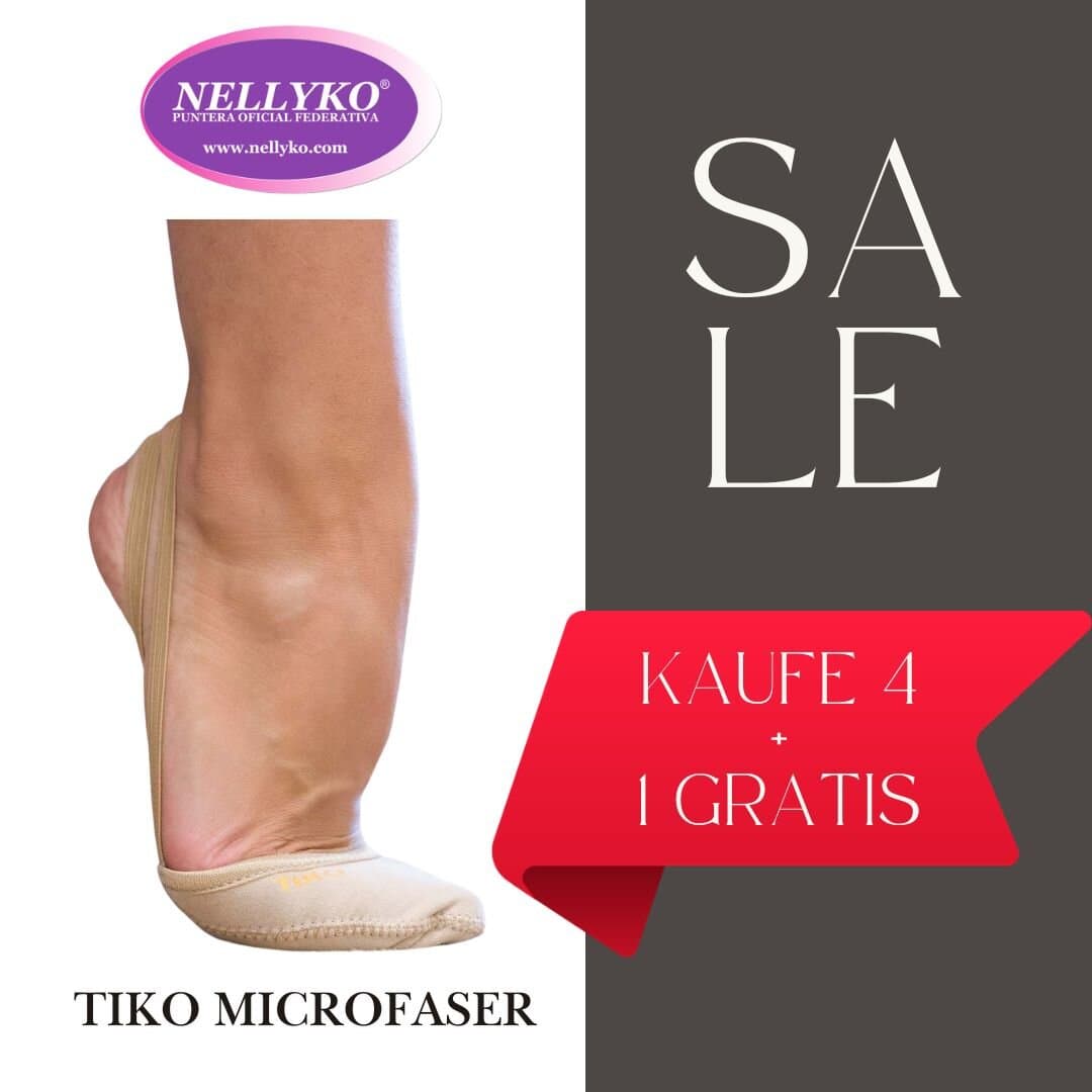 Vorteilspack 4+1 Gratis Nellyko Schläppchen Tiko Mikrofaser