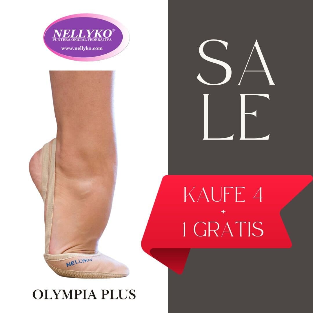 Vorteilspack 4+1 Gratis Nellyko Schläppchen Olympia Plus