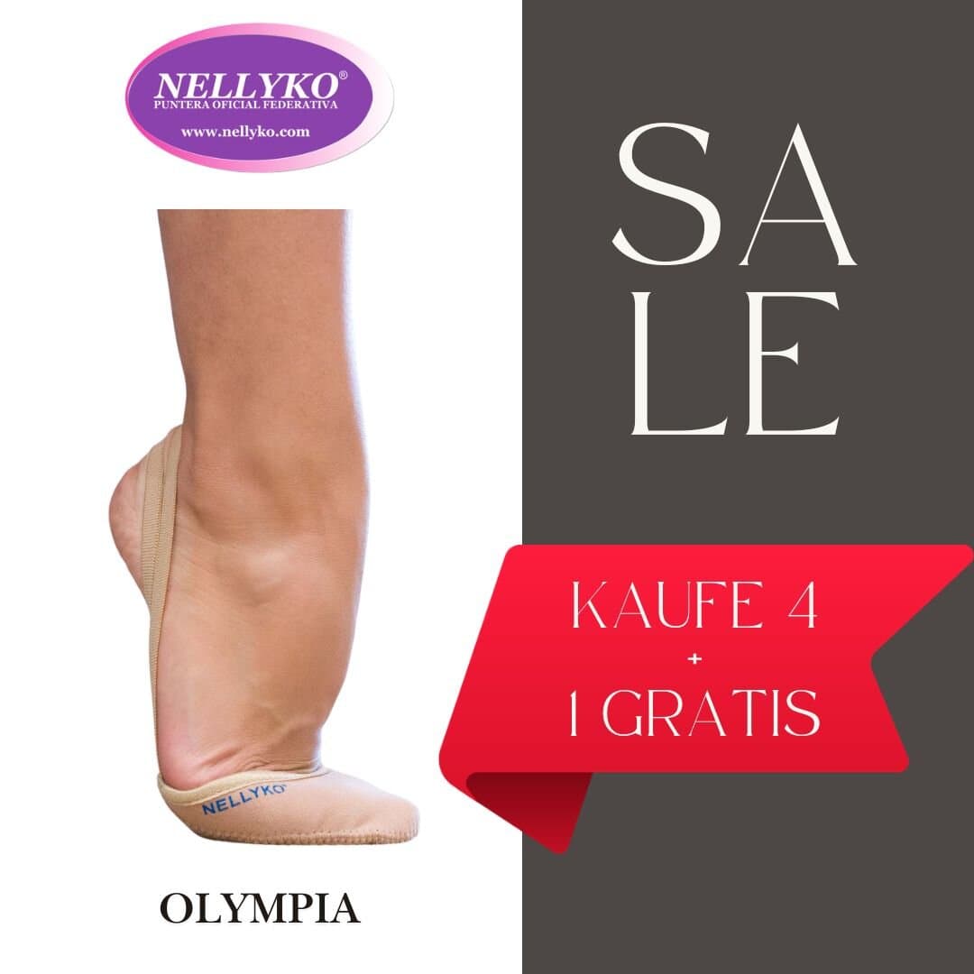 Vorteilspack 4+1 Gratis Nellyko Schläppchen Olympia