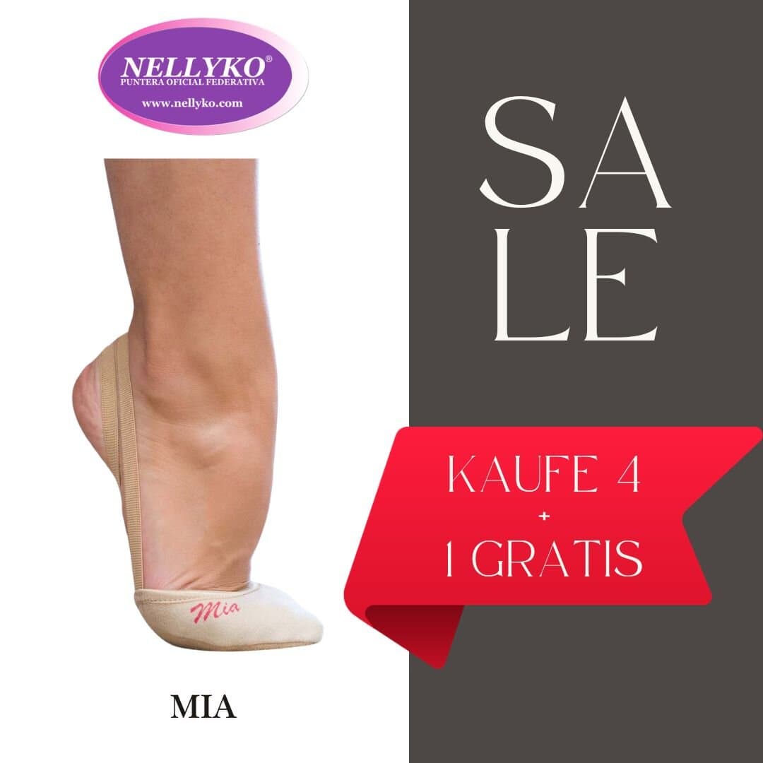 Vorteilspack 4+1 Gratis Nellyko Schläppchen Mia