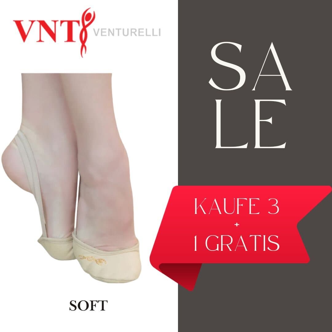Vorteilspack 3+1 Venturelli Schläppchen SOFT