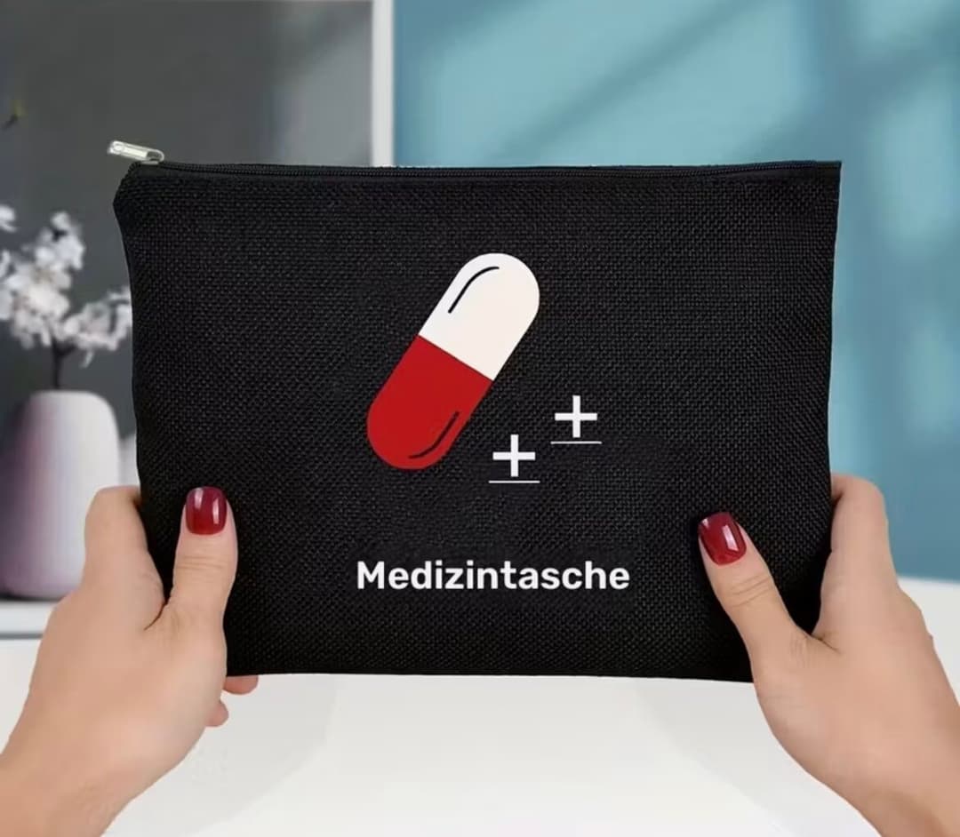 Erste-Hilfe-Tasche für unterwegs medicine bag