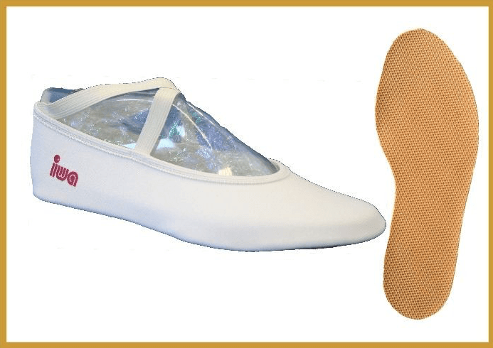 IWA Trampolinschuh Mod. 305, Stretch weiß