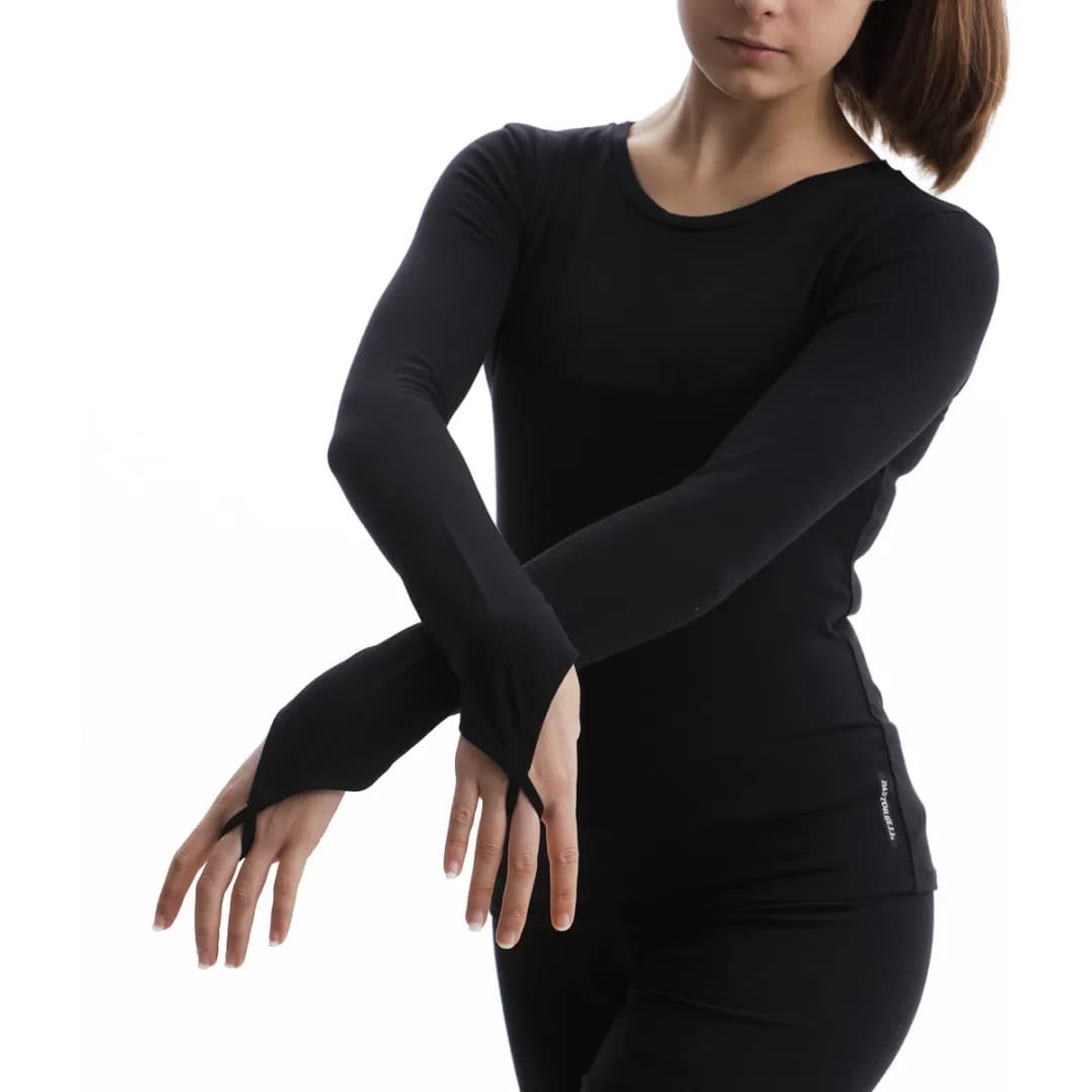 Pastorelli Langarmshirt, Baumwolle, finger loop