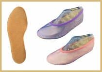 IWA Kidschuh Baumwolle Mod. 133 Gummisohle