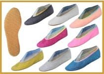 IWA Bauchtanzschuh Glitter Mod. 134 Gummilaufsohle
