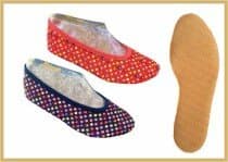 IWA Kidschuh bunt Mod. 119 gepunktet Gummisohle