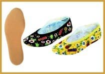 IWA Kidschuh Baumwolle bunt Mod. 118 Hawaii Gummisohle