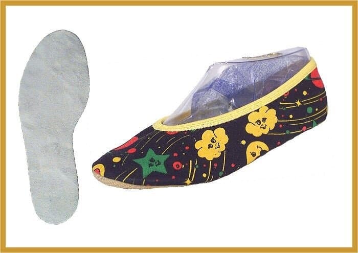 IWA Kidschuh Baumwolle Mod. 69 dunkelblau Galaxie Chromledersohle