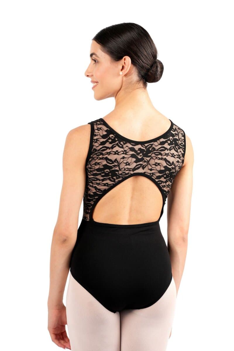 Rumpf Trikot mit breiten Trägern und Spitze