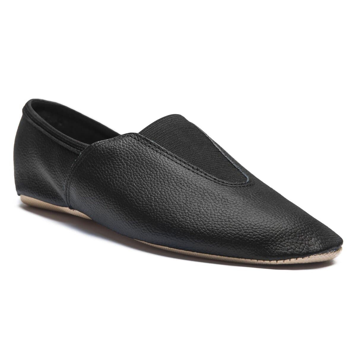 Rumpf Gymnastikschuhe aus Leder mit ganzer Gummisohle