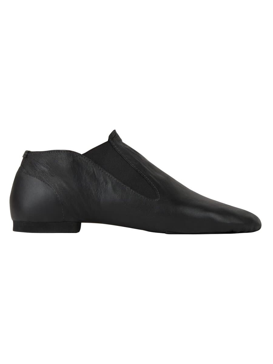 So Danca Jazzschuhe aus Leder und Gummizug mit geteilter Gummisohle