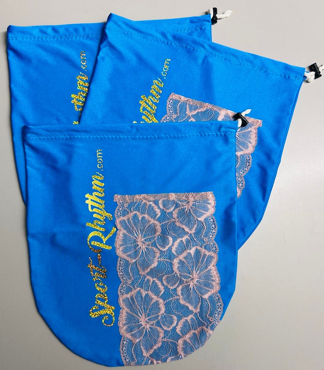 Ballhülle Sport-Rhythm.com HIMMELBLAU FLOWER