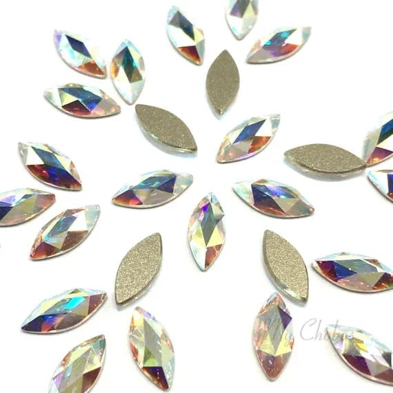 Swarovski Crystal AB Strassstein Hotfix