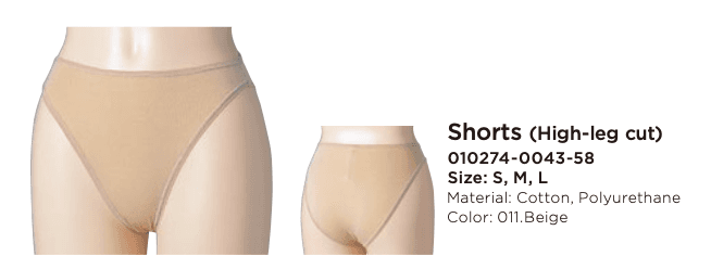 Chacott Slip Hight-Leg-Cut