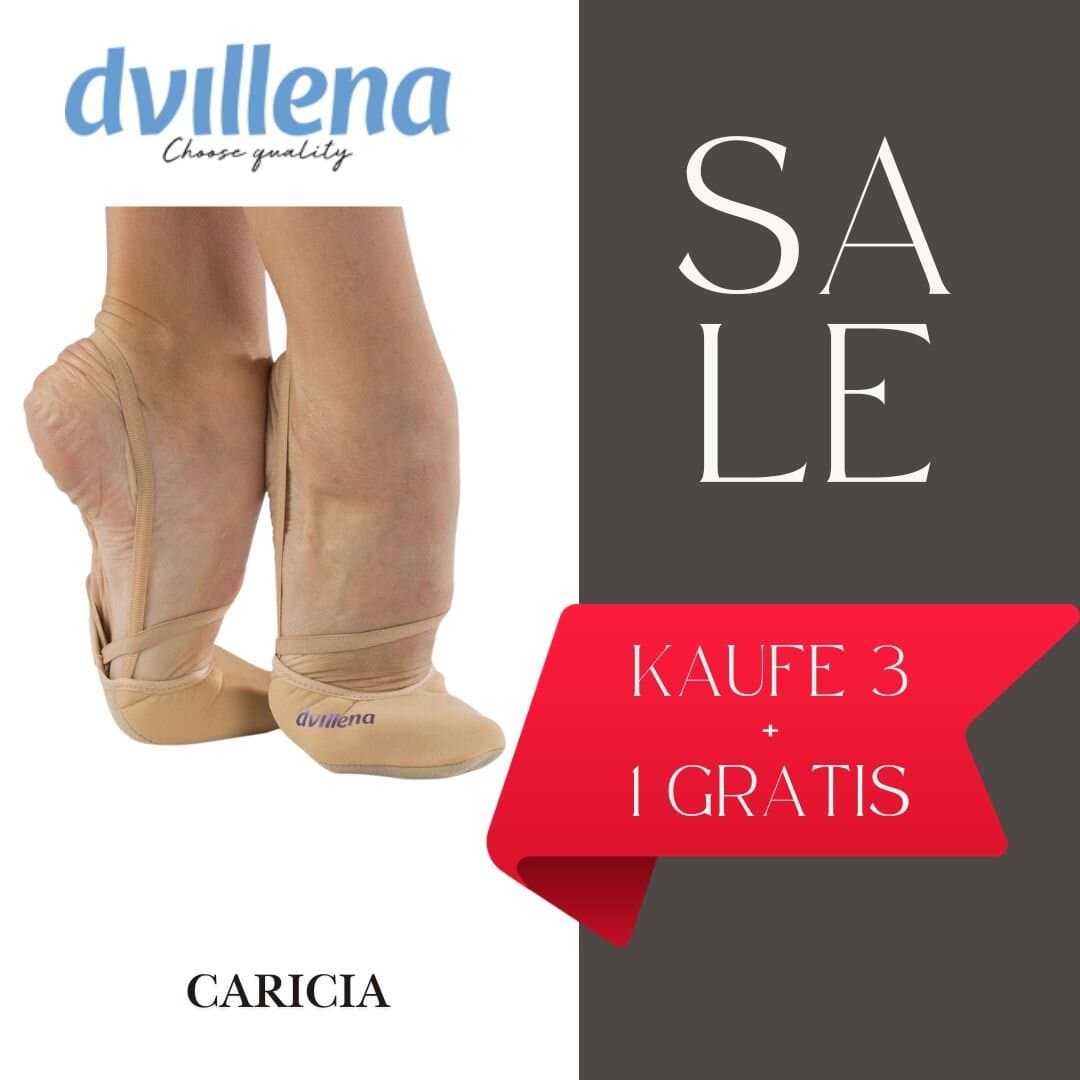 Vorteilspack 3+1 DVillena Schläppchen Caricia