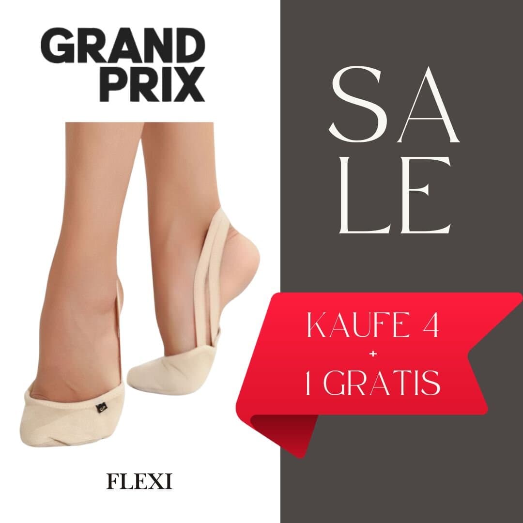 Vorteilspack 4+1 Grand Prix Schläppchen FLEXI