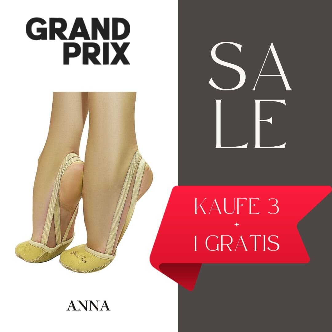 Vorteilspack 3+1 Grand Prix Schläppchen Anna Leder
